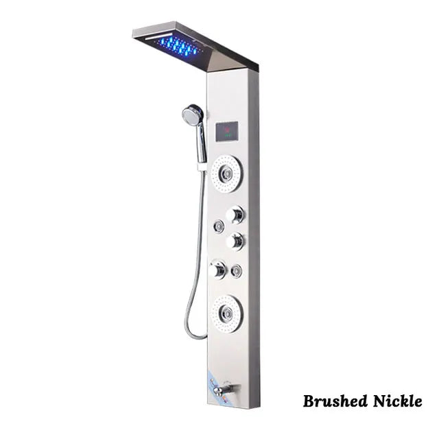 Bathroom LED Shower Panel Tower System