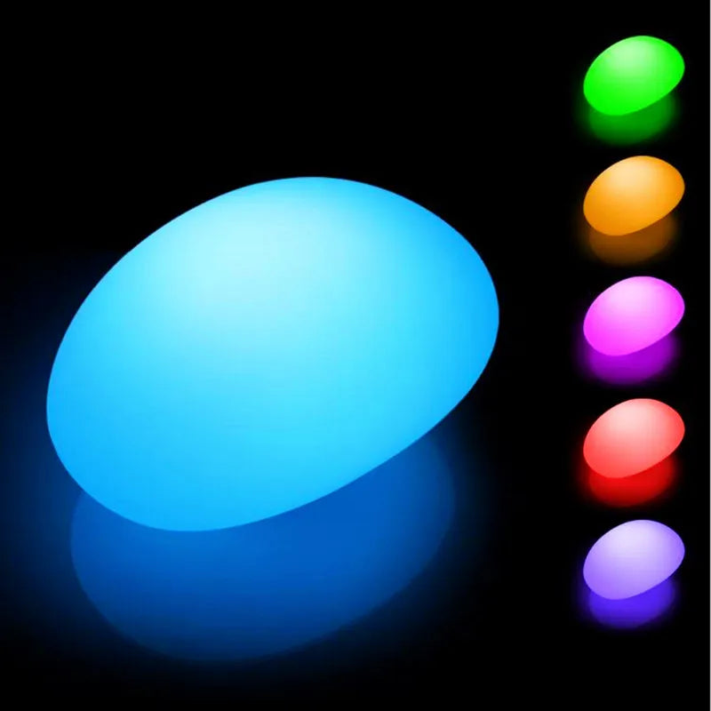LED White Stone Lighting Pebbles