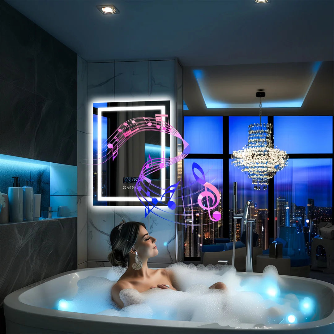 Bluetooth Bathroom Mirror