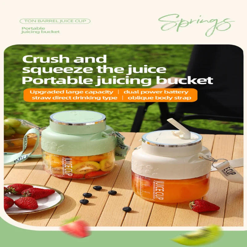 27.05OZ Portable Mini USB Blender Cup With Lanyard