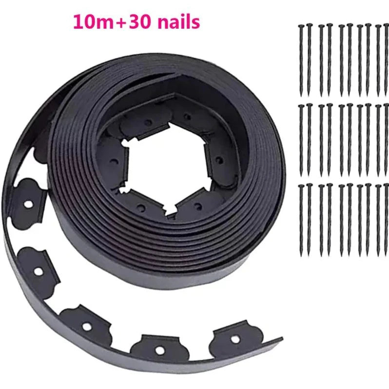 Lawn Grass Plastic Edging Border