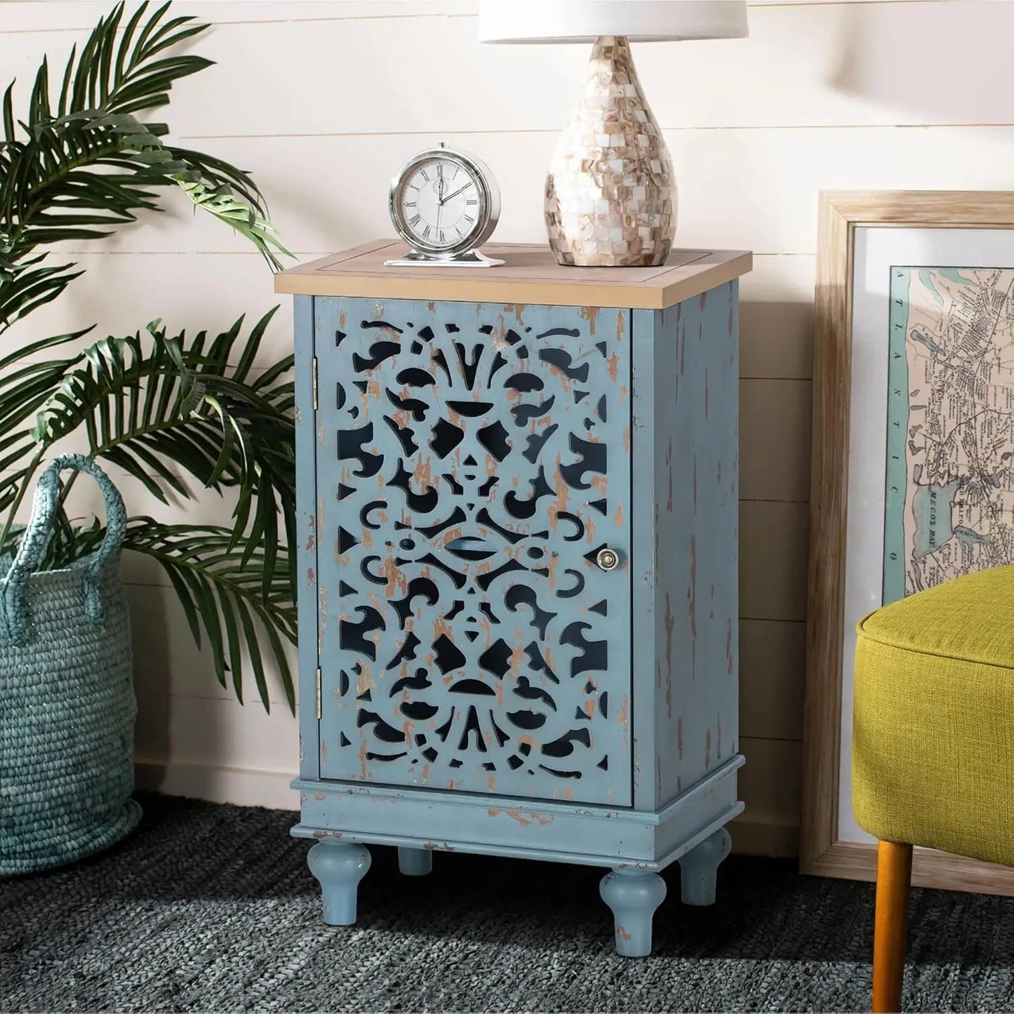 Decorative Accent Nightstand