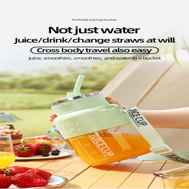 27.05OZ Portable Mini USB Blender Cup With Lanyard