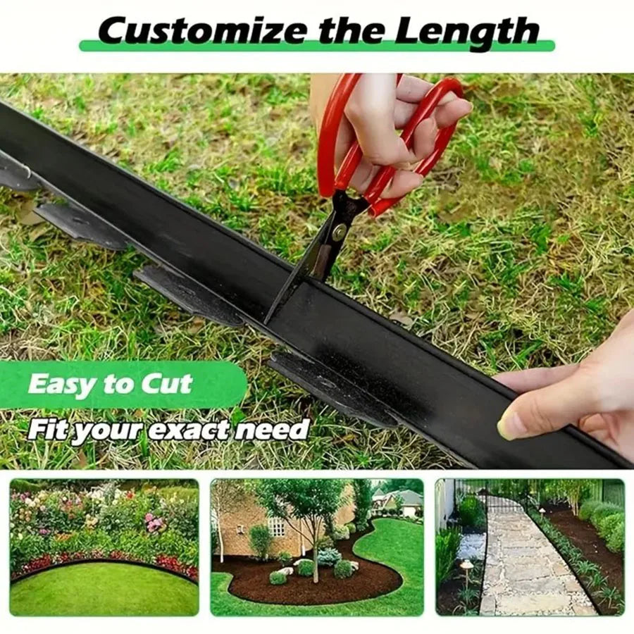 Lawn Grass Plastic Edging Border