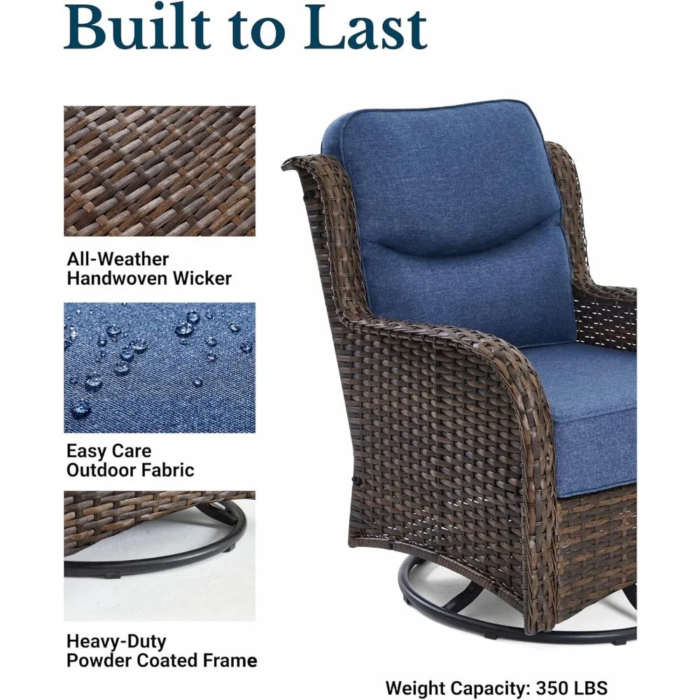 Outdoor Swivel Rocker Patio Chairs