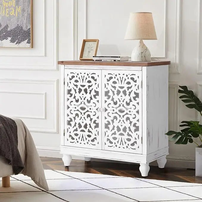 Decorative Accent Nightstand