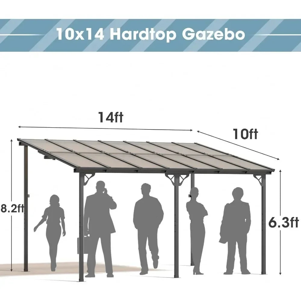 10x14FT Outdoor Patio Gazebo