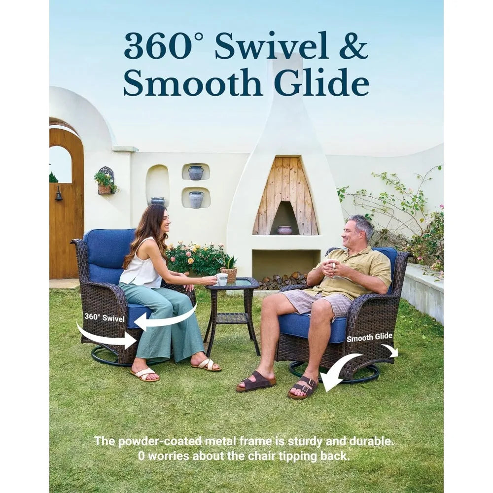 Outdoor Swivel Rocker Patio Chairs