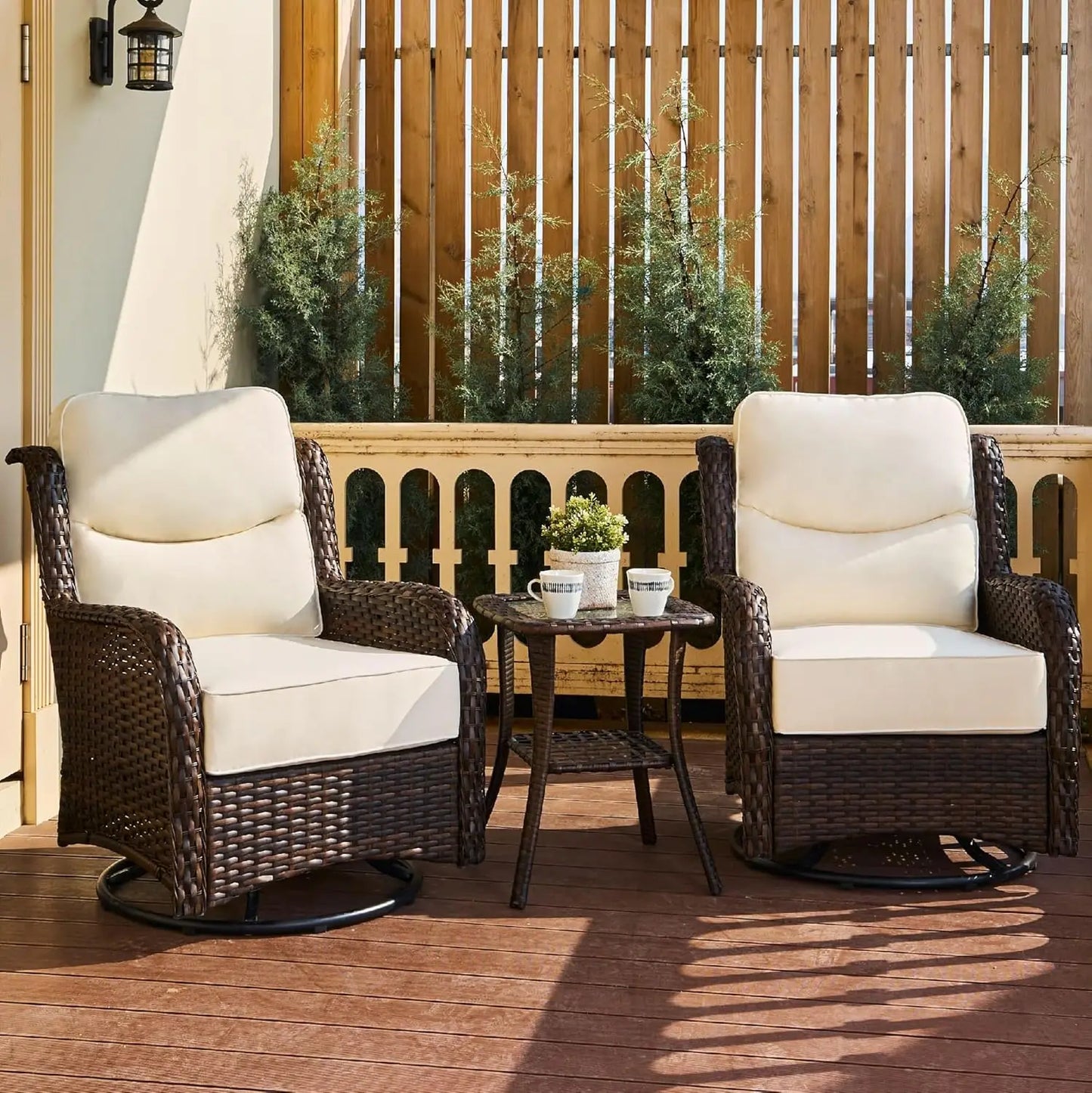 Outdoor Swivel Rocker Patio Chairs