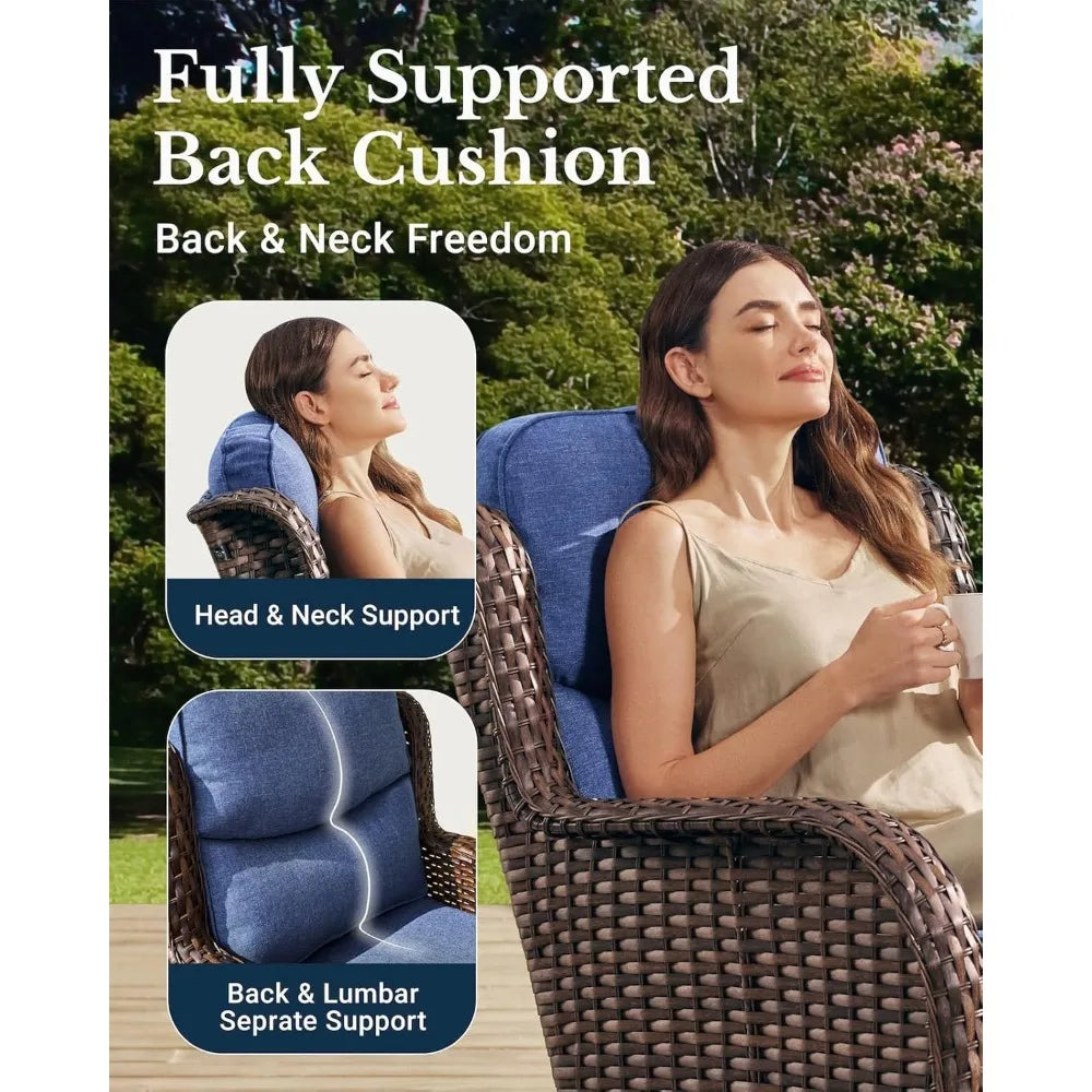 Outdoor Swivel Rocker Patio Chairs