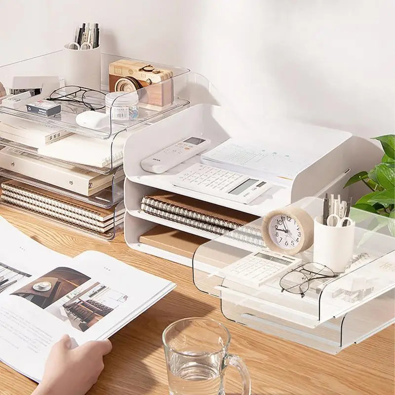 Desktop File Tray Organizer