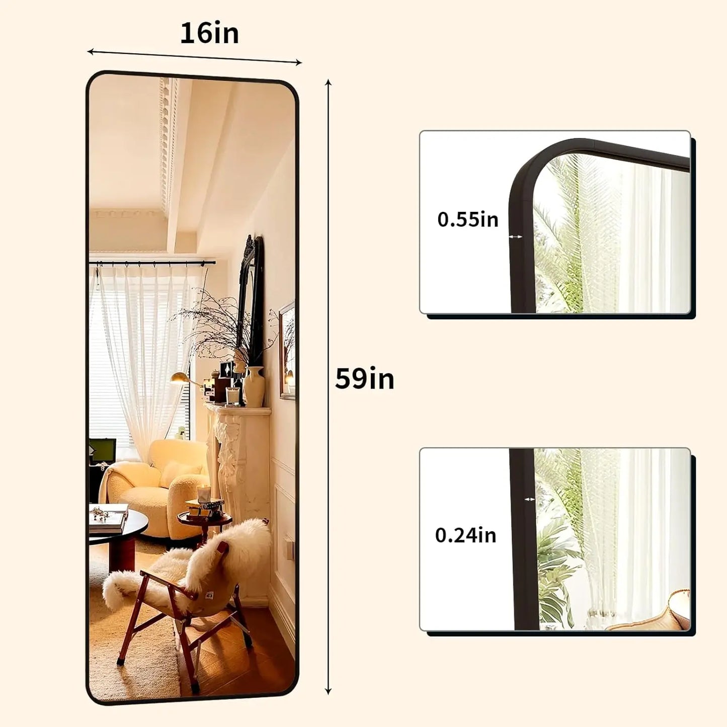 Floor Full Length Mirror