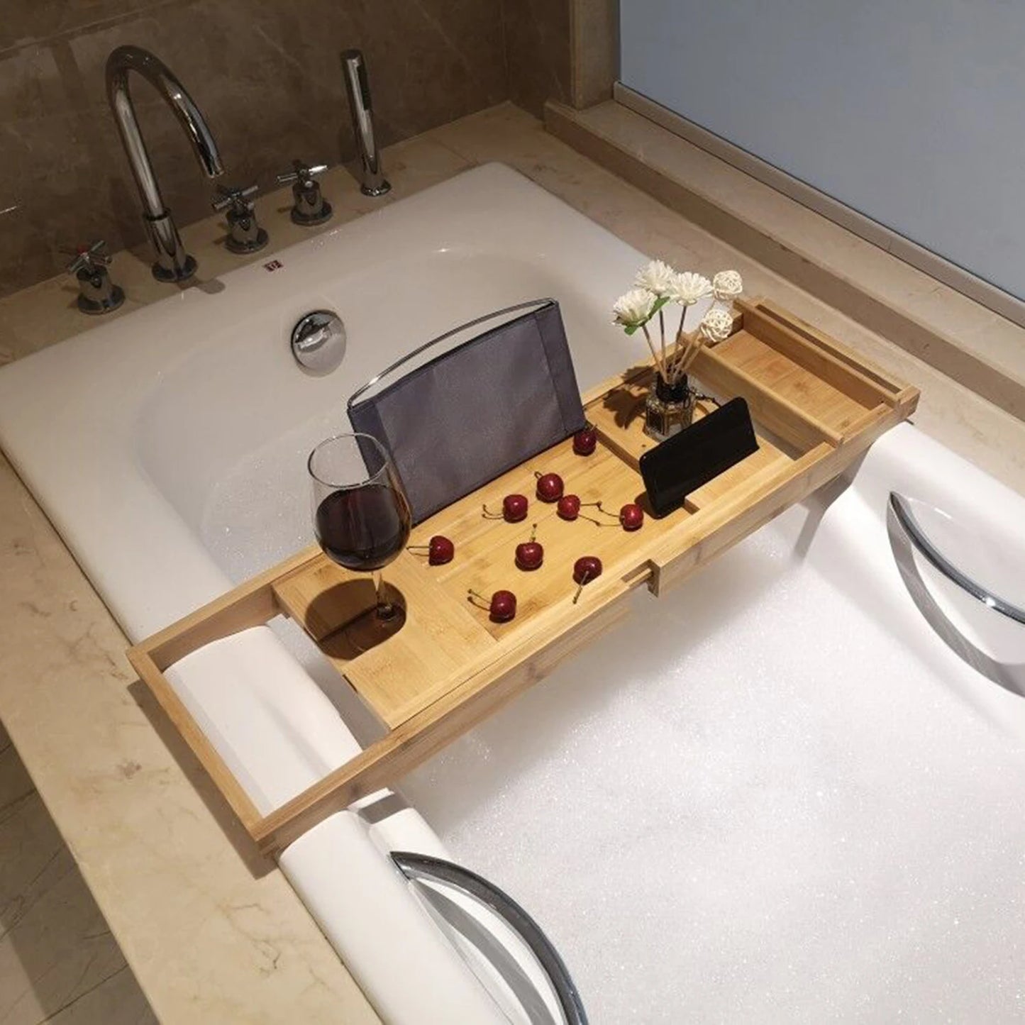 Adjustable Bathtub Tray