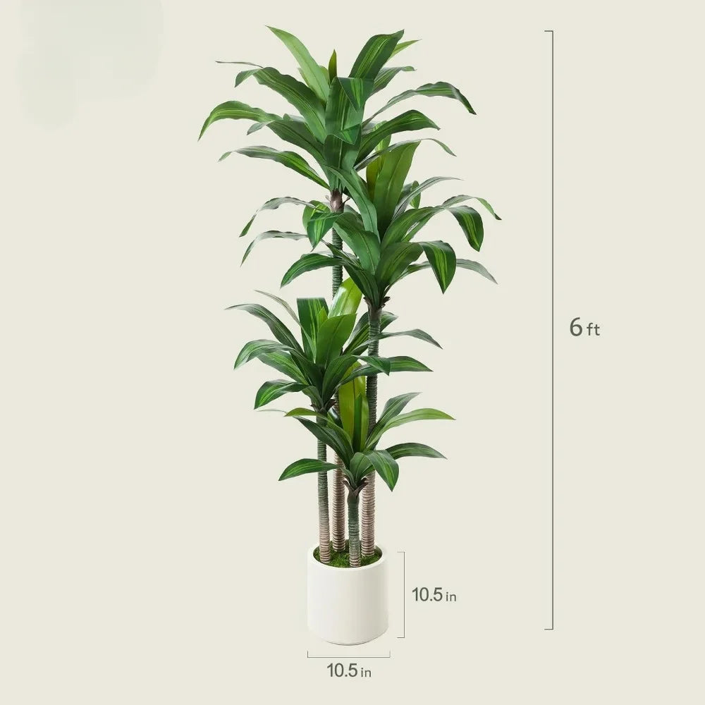 Artificial Dracaena Tree 6ft