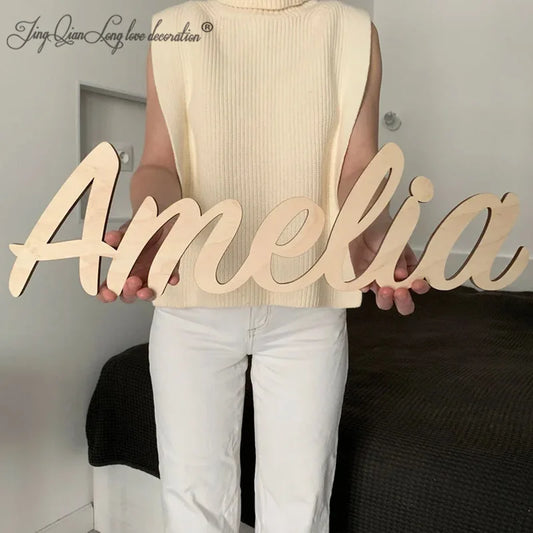 Wooden Custom Name Sign