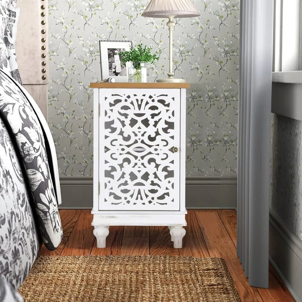Decorative Accent Nightstand