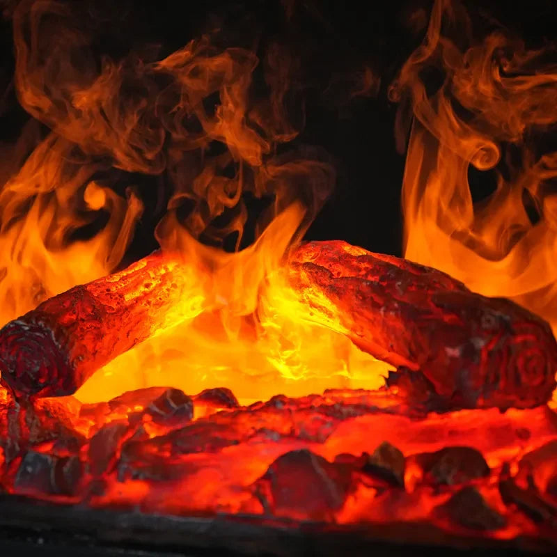 3D embedded Atomized Fireplace