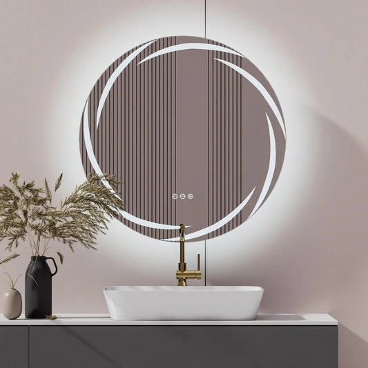 Illuminated Bathroom Wall Mirror