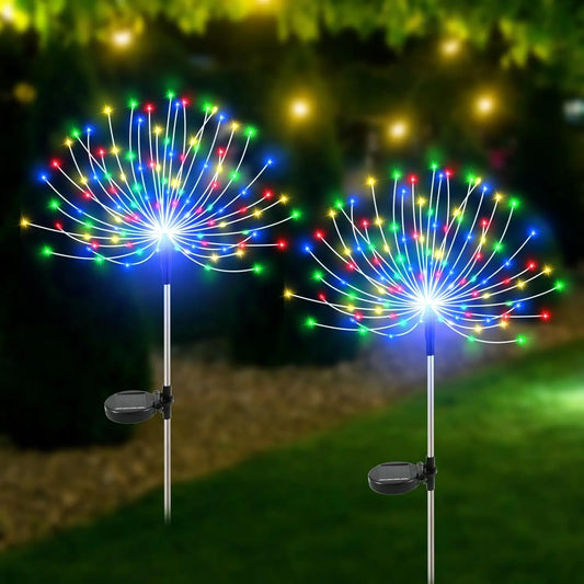 Solar Fireworks Garden Lights